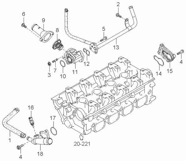 Hyundai 2550038400 - Termostats, Dzesēšanas šķidrums ps1.lv