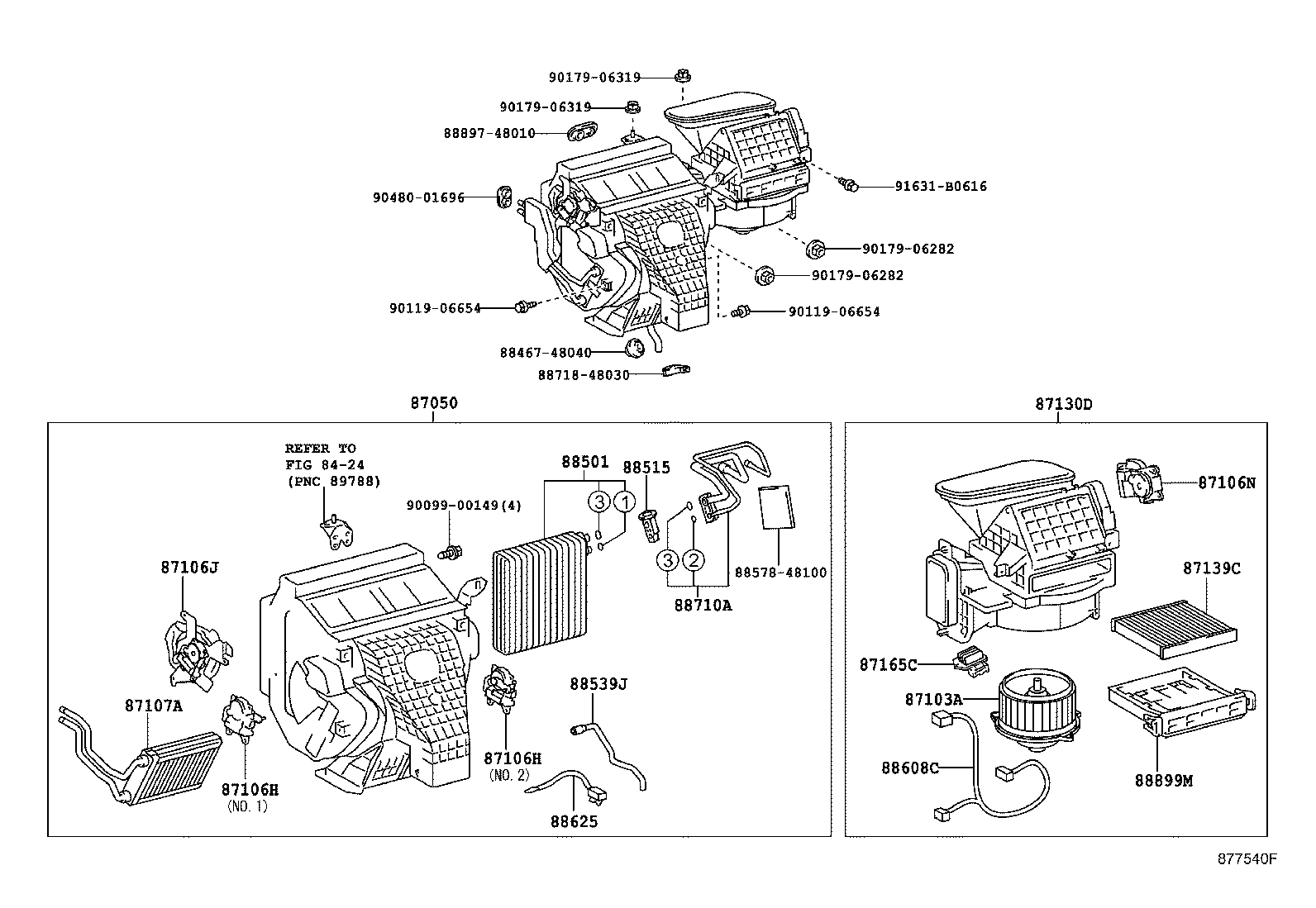 TOYOTA 8710348040 - Salona ventilators ps1.lv