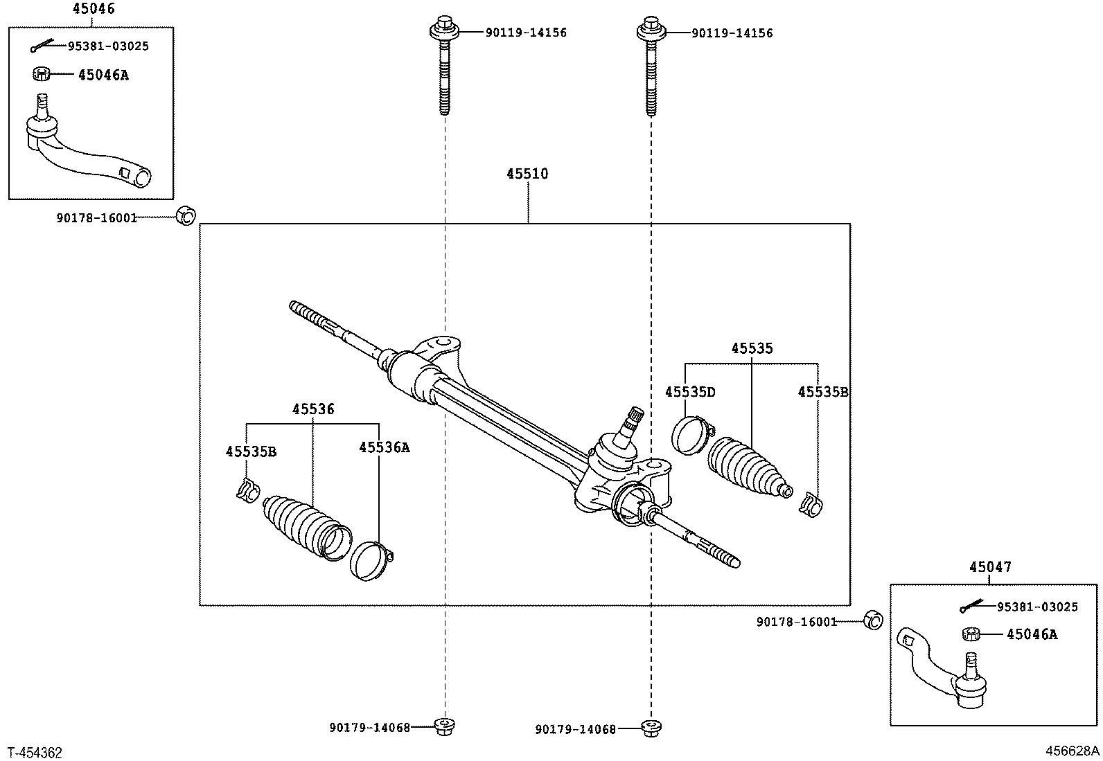 LEXUS 45047-49135 - Stūres šķērsstiepņa uzgalis ps1.lv