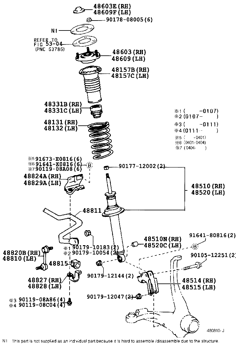 TOYOTA 48510-59485 - Amortizators ps1.lv