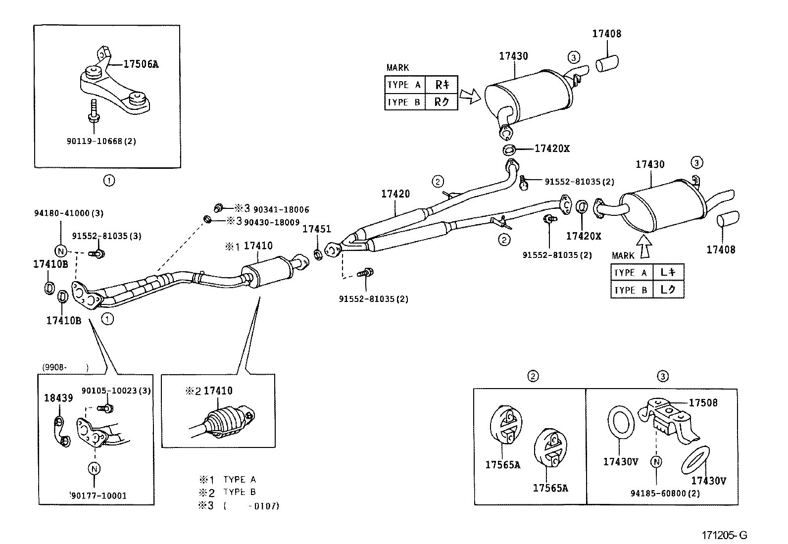 LEXUS 17410-46520 - Katalizators ps1.lv