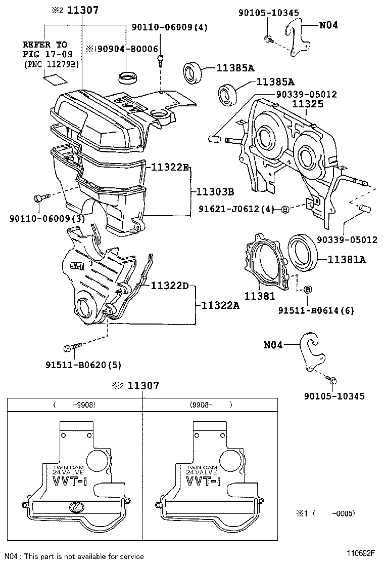 LEXUS 90311-40020 - Vārpstas blīvgredzens, Sadales vārpsta ps1.lv