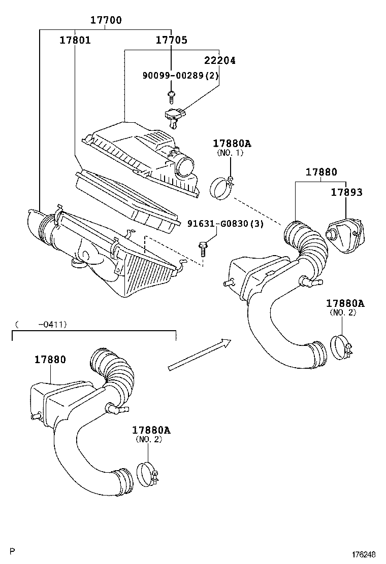 Suzuki 1780150040 - Gaisa filtrs ps1.lv