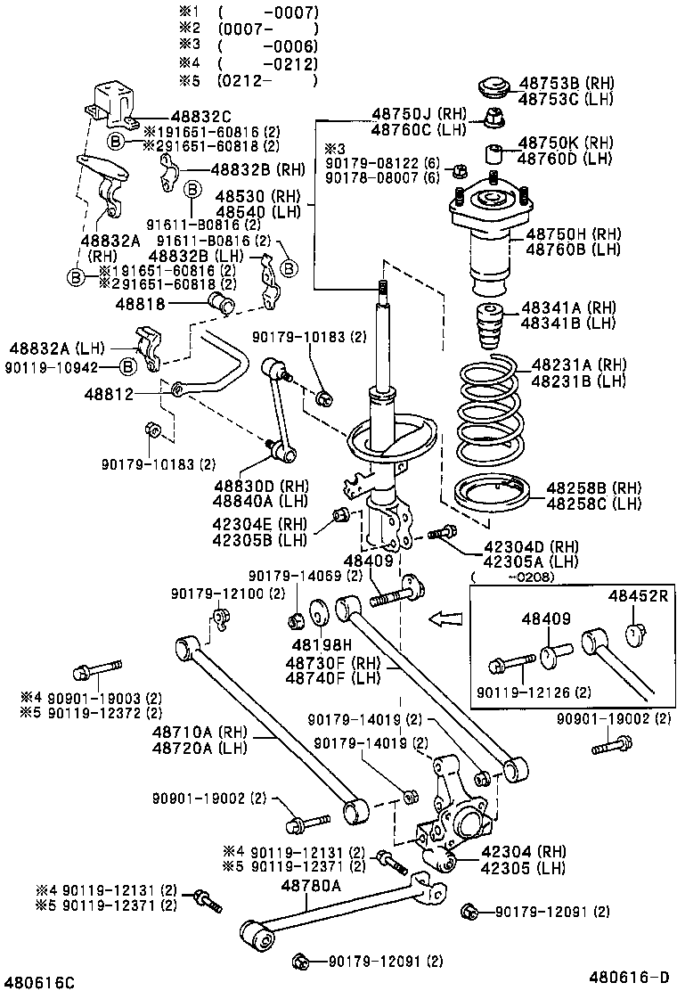 TOYOTA 48818-48030 - Bukse, Stabilizators ps1.lv