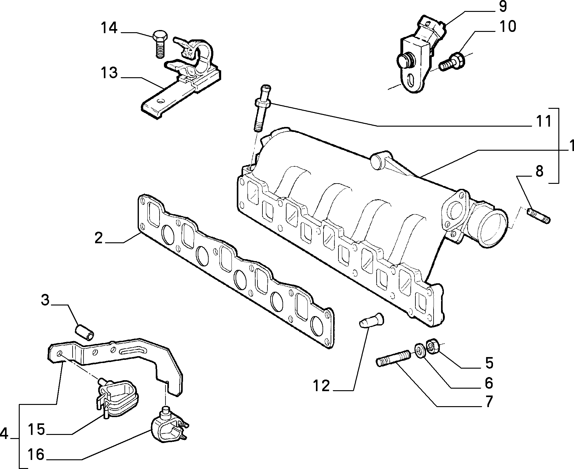 Lancia 46468682 - Devējs, Pūtes spiediens ps1.lv