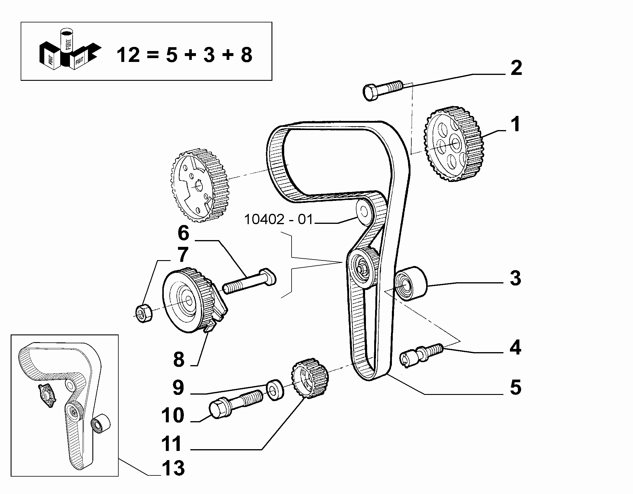 General Motors 71731639 - Ķīļrievu siksna ps1.lv