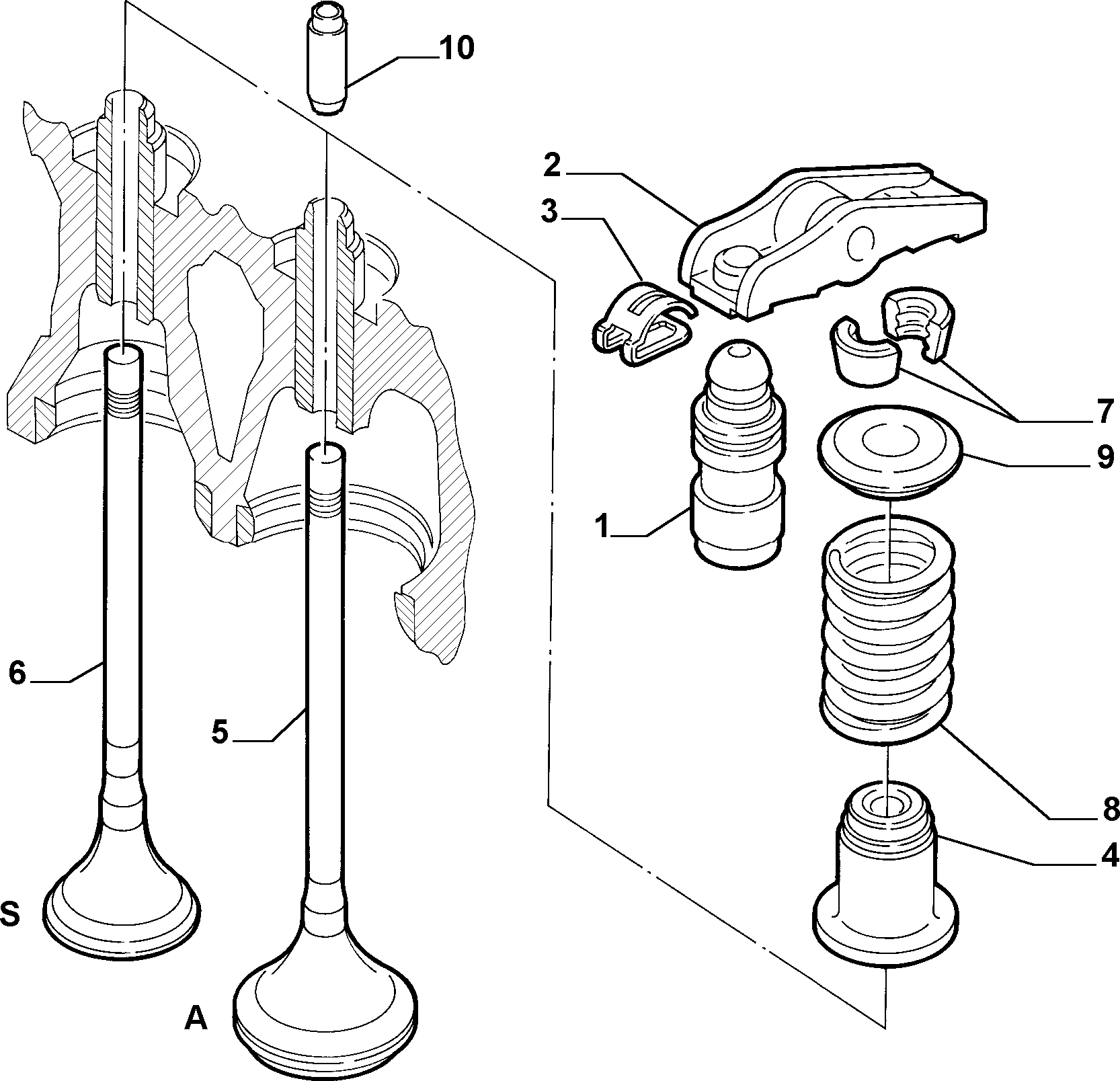 CITROËN 9635318480 - Izplūdes vārsts ps1.lv