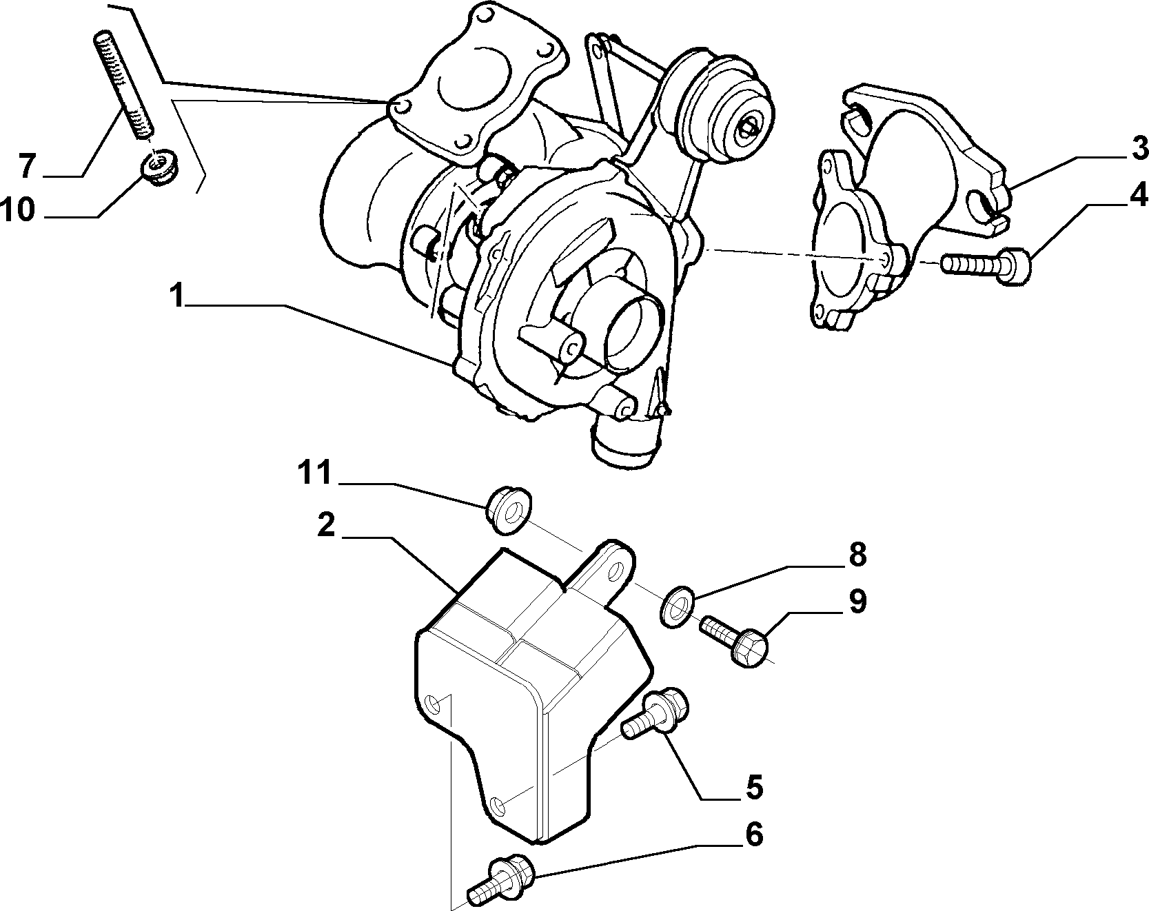 Lancia 9644384180* - Serdeņa bloks, Turbokompresors ps1.lv