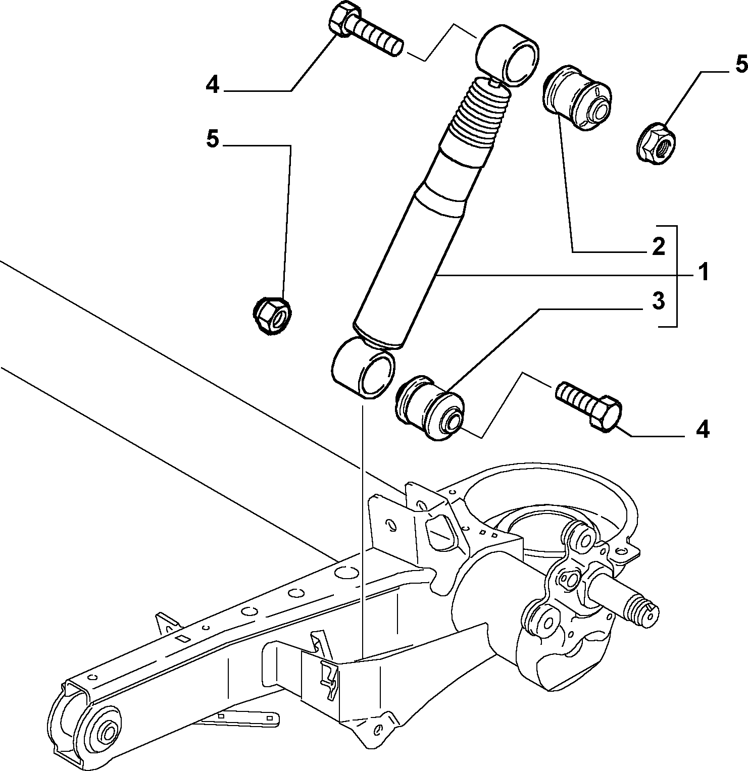 FIAT 1401266180 - Amortizators ps1.lv