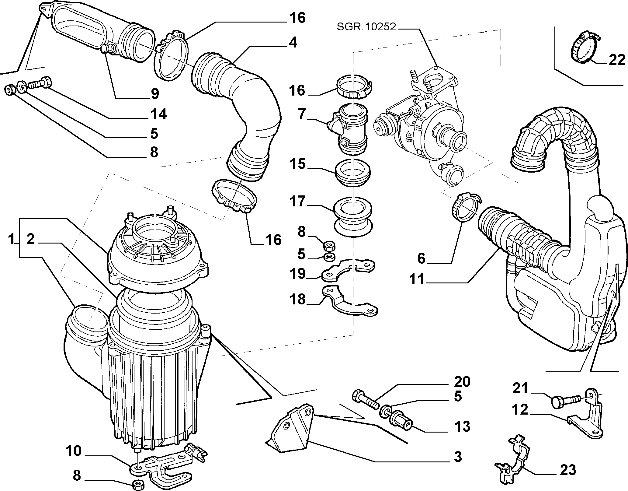 FIAT 60 815 415 - Gaisa filtrs ps1.lv