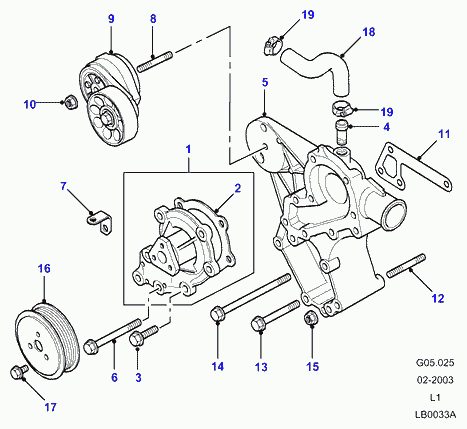 Rover ERR 4708 - Siksnas spriegotājs, Ķīļsiksna ps1.lv