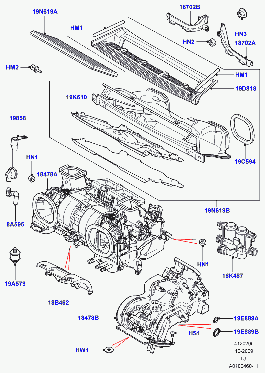 Land Rover JMO 000010 - Filtrs, Salona telpas gaiss ps1.lv