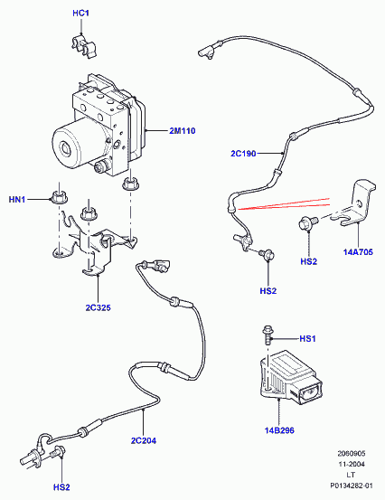 MG SSB500133 - Devējs, Riteņu griešanās ātrums ps1.lv