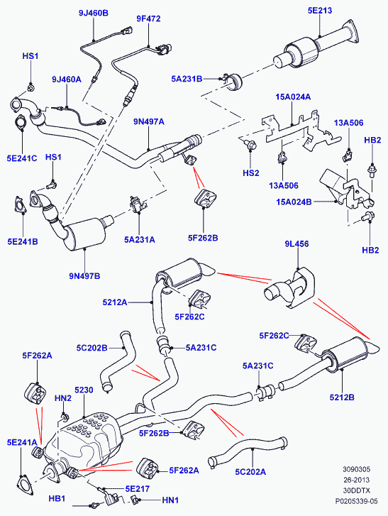 Rover DBP7104 - Bukse, Stabilizators ps1.lv