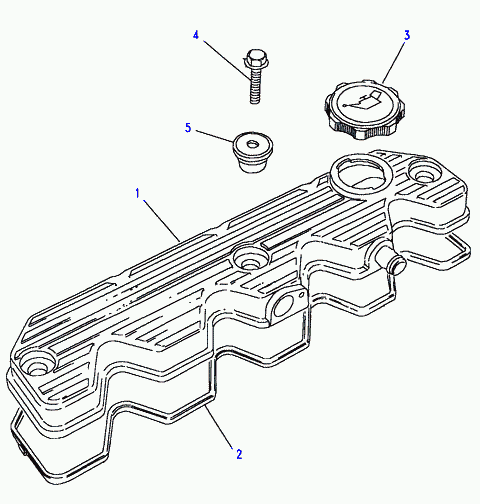 Rover ERR 2393 - Blīve, Motora bloka galvas vāks ps1.lv