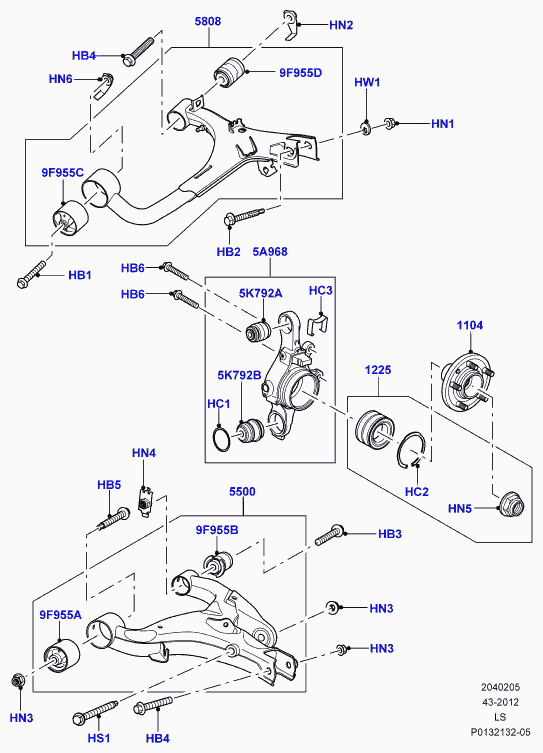 Land Rover RBK500012 - Piekare, Šķērssvira ps1.lv