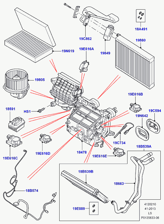 Rover JKR500010 - Filtrs, Salona telpas gaiss ps1.lv