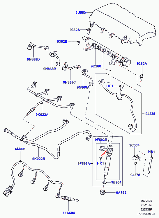 Land Rover LR 001325 - Smidzinātājs ps1.lv