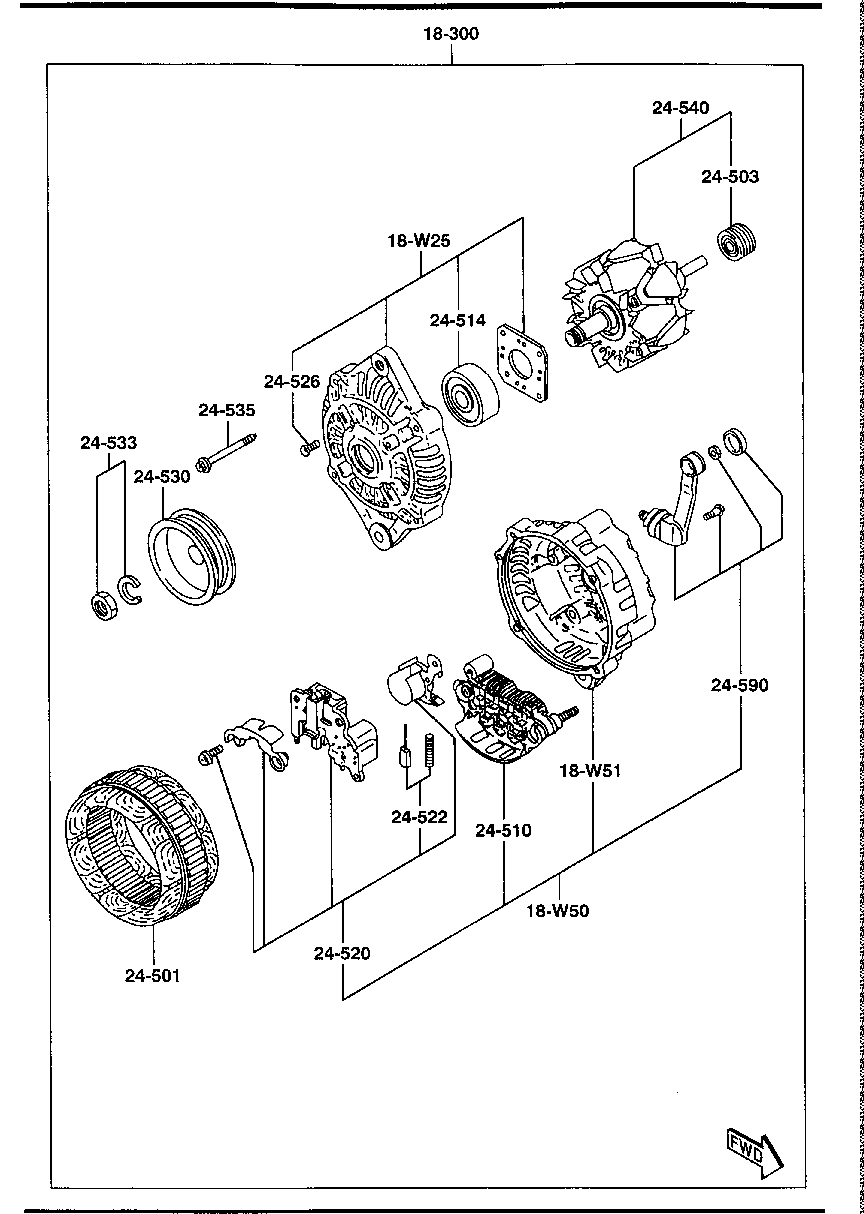 Mercury FP34-18-300B - Ģenerators ps1.lv