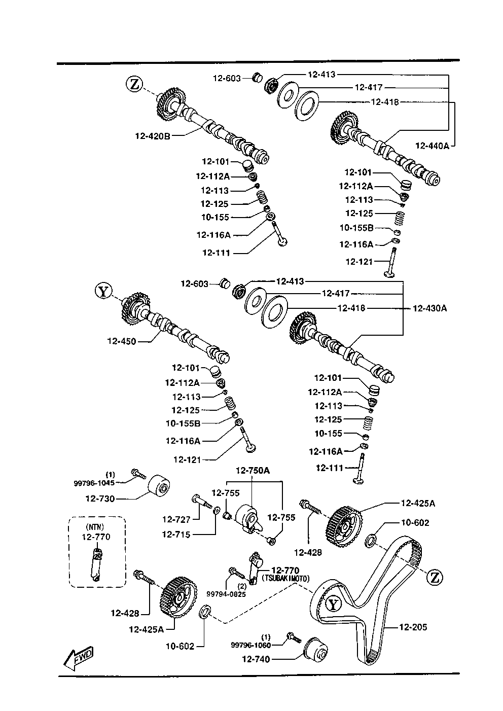 FORD KL01-12-730 - Parazīt / Vadrullītis, Zobsiksna ps1.lv