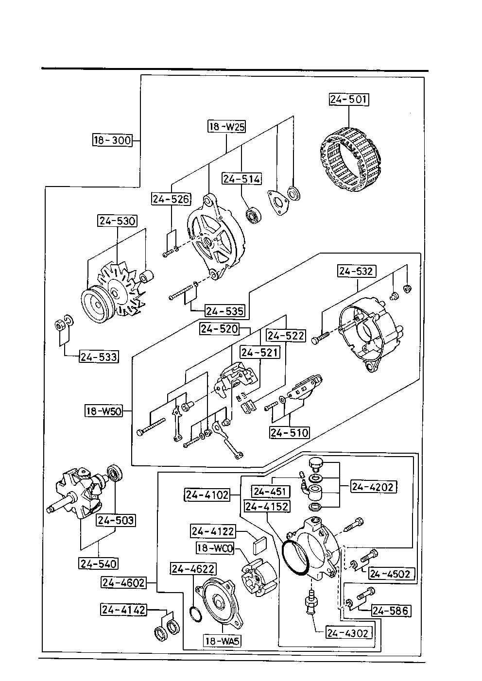 Rover PN40-18-300C - Ģenerators ps1.lv