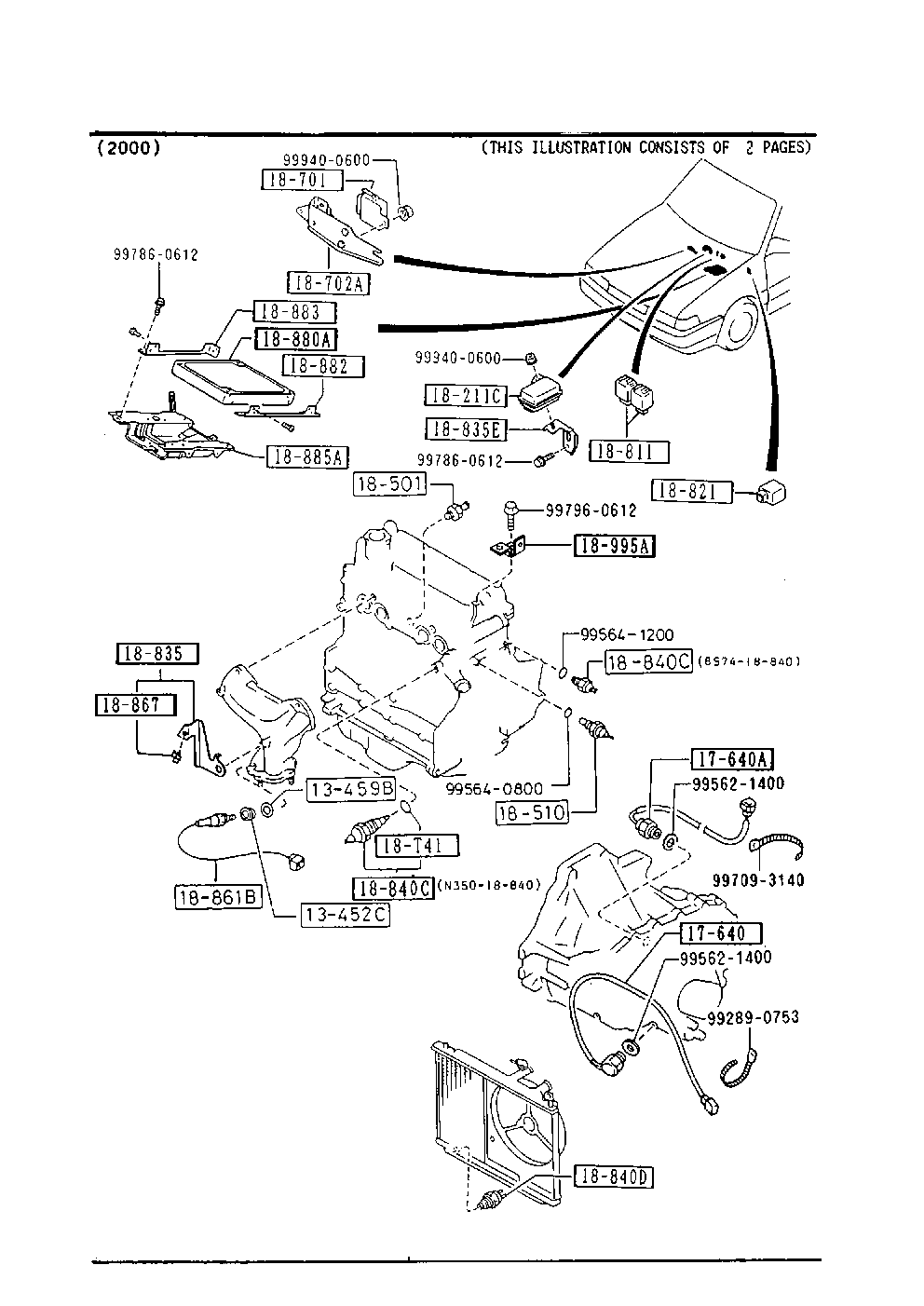 MAZDA B64N-18-861 - Lambda zonde ps1.lv