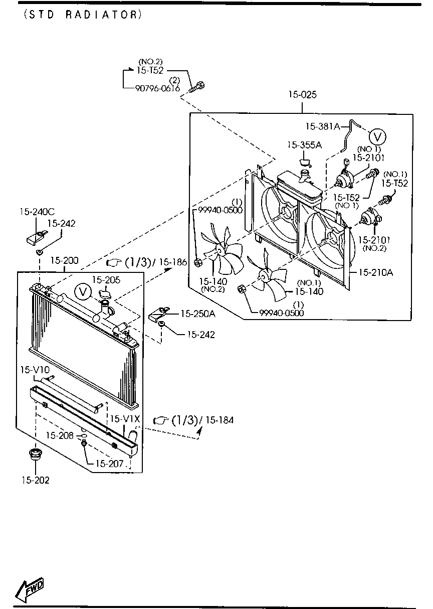 Honda LF21-15-205 - Vāciņš, Dzesēšanas šķidruma rezervuārs ps1.lv