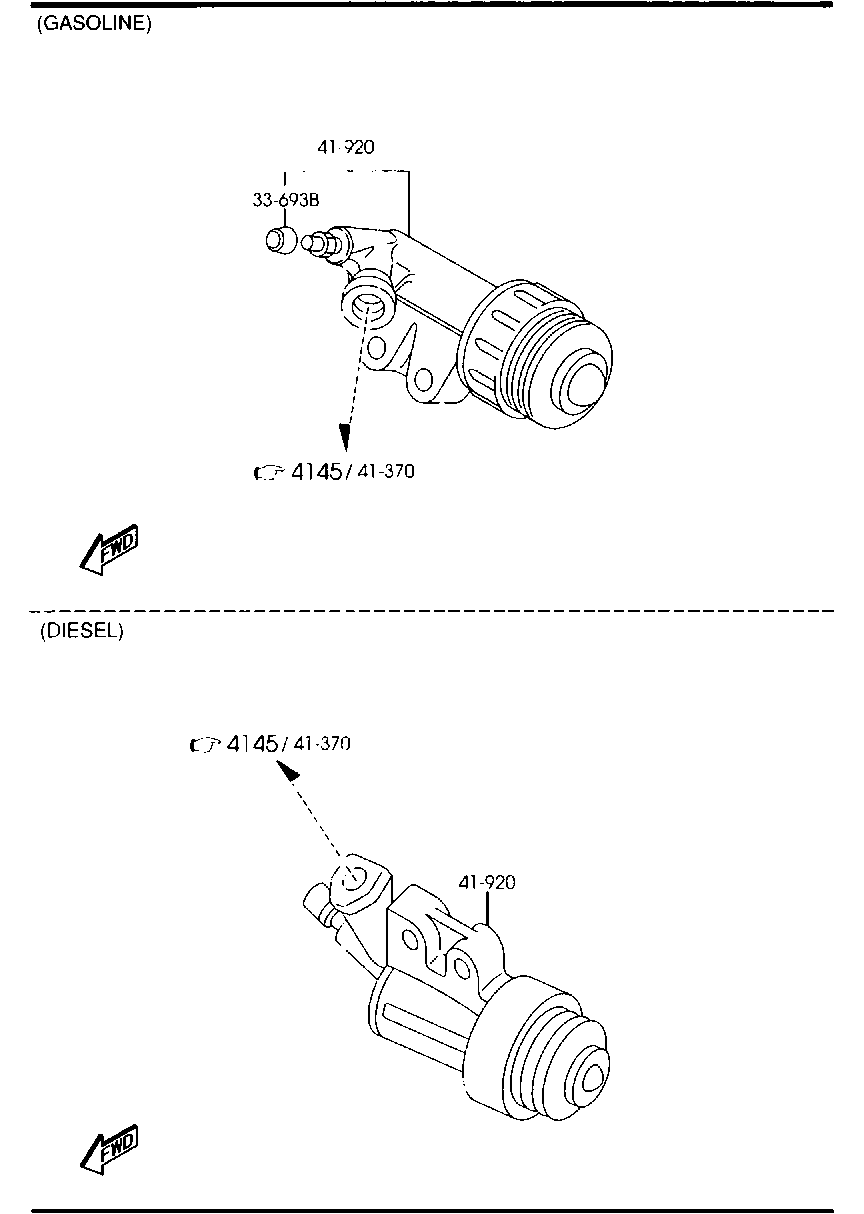 Mercury BP4S-41-920B - Darba cilindrs, Sajūgs ps1.lv