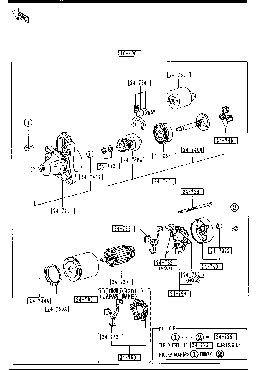 Opel FS05-18-400A - Starteris ps1.lv