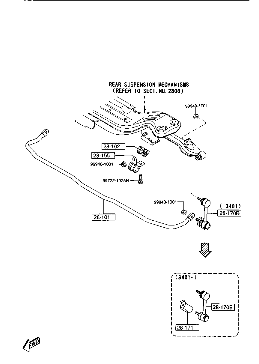 KIA GA2C-28-170A - Stiepnis / Atsaite, Stabilizators ps1.lv