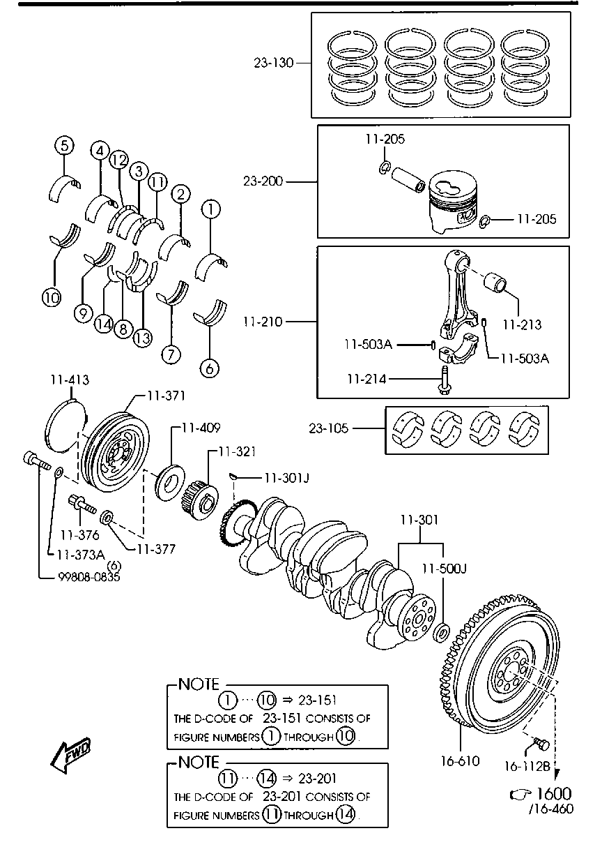 MAZDA RF29-16-610 - Spararats ps1.lv