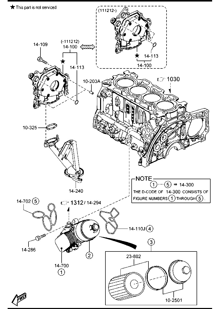 Mini Y650-14-300 - Eļļas radiators, Motoreļļa ps1.lv