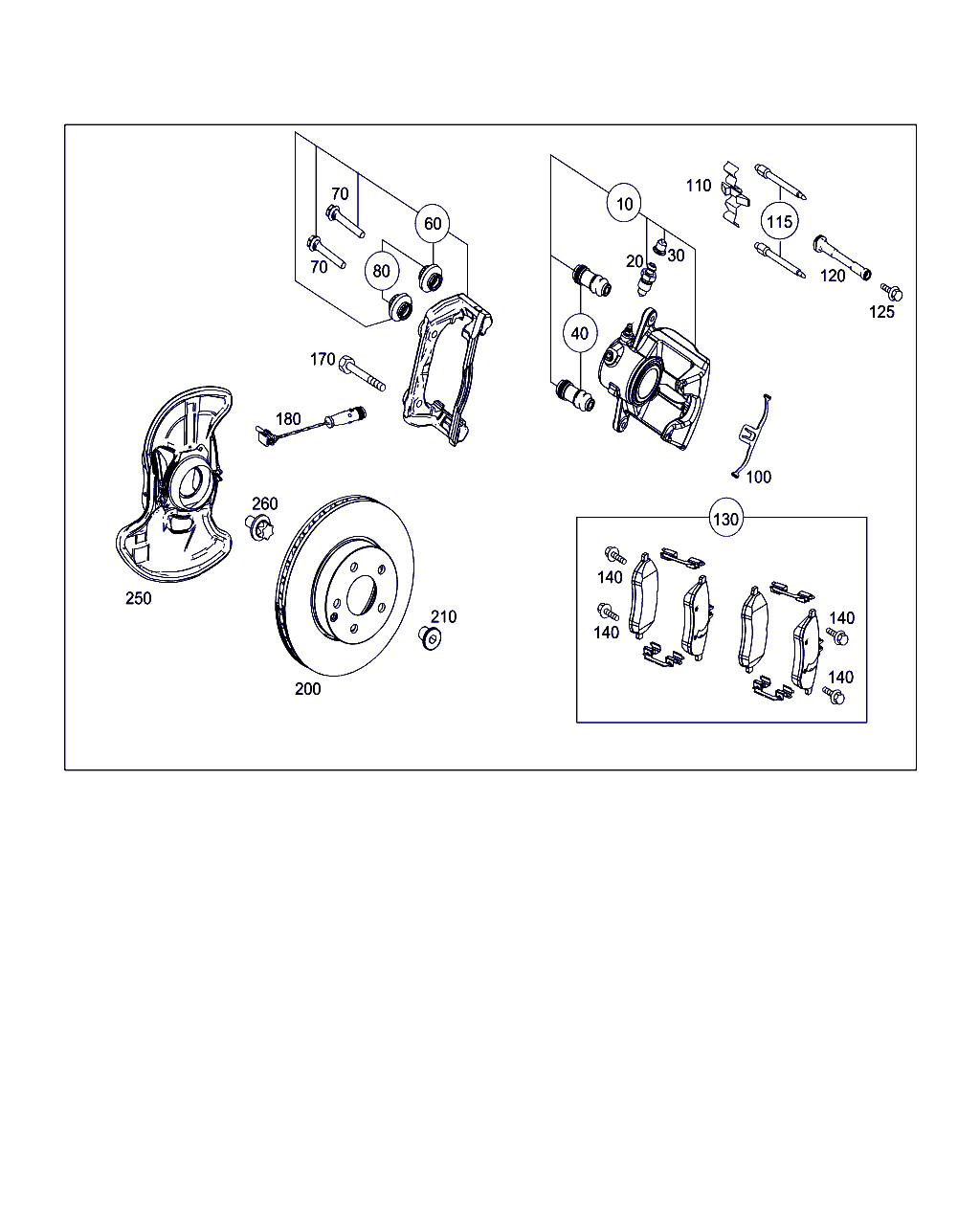 Mercedes-Benz A 204 420 25 44 - Dubļu sargs, Bremžu disks ps1.lv