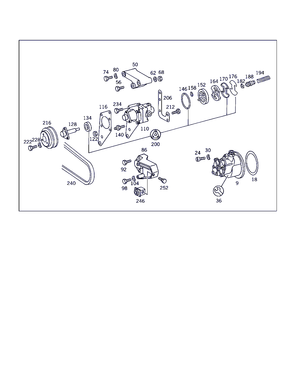 Mercedes-Benz A 008 997 66 92 - Ķīļsiksna ps1.lv