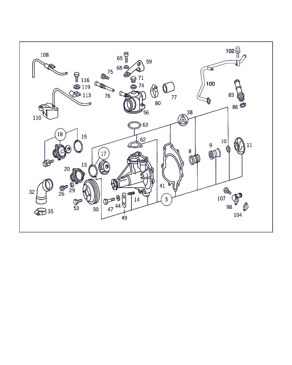 Evobus A 015 997 23 48 - Blīve, Termostats ps1.lv