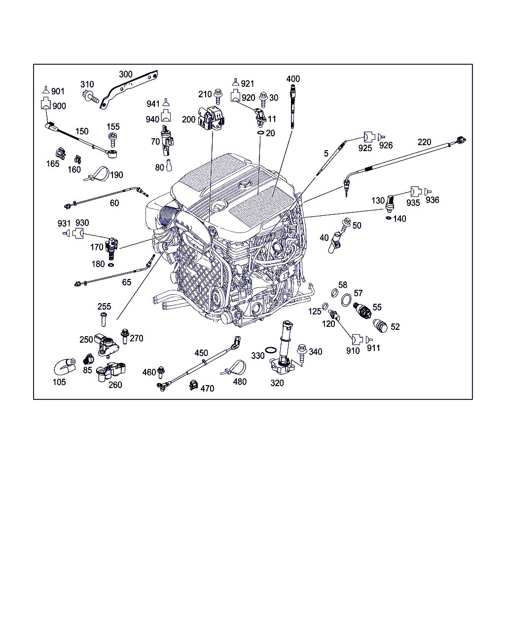 Mercedes-Benz A 651 900 89 02 - Vadības bloks, Kvēlsveces darbības laiks ps1.lv