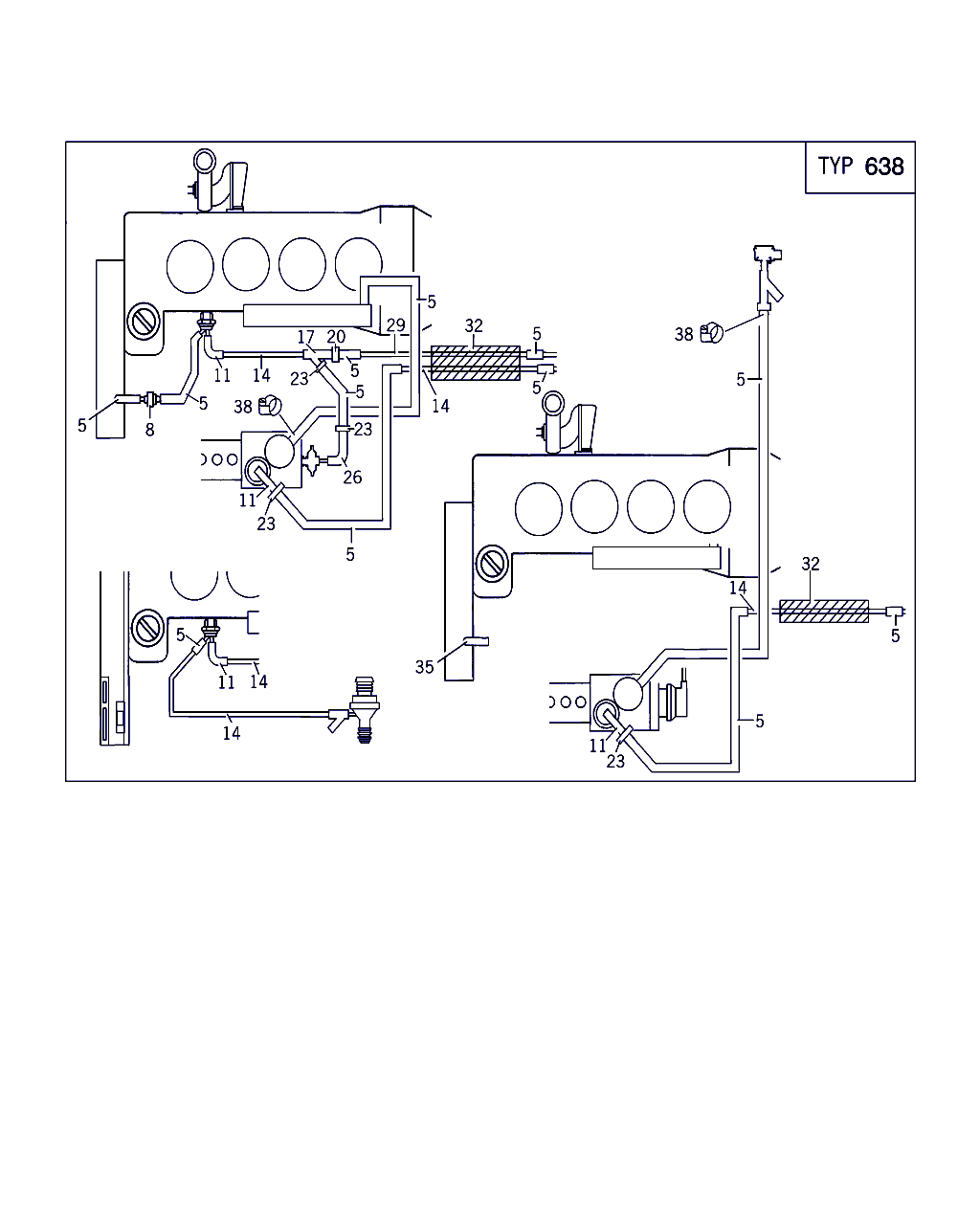 Mercedes-Benz A 403 070 00 55 - Degvielas šļūtene ps1.lv