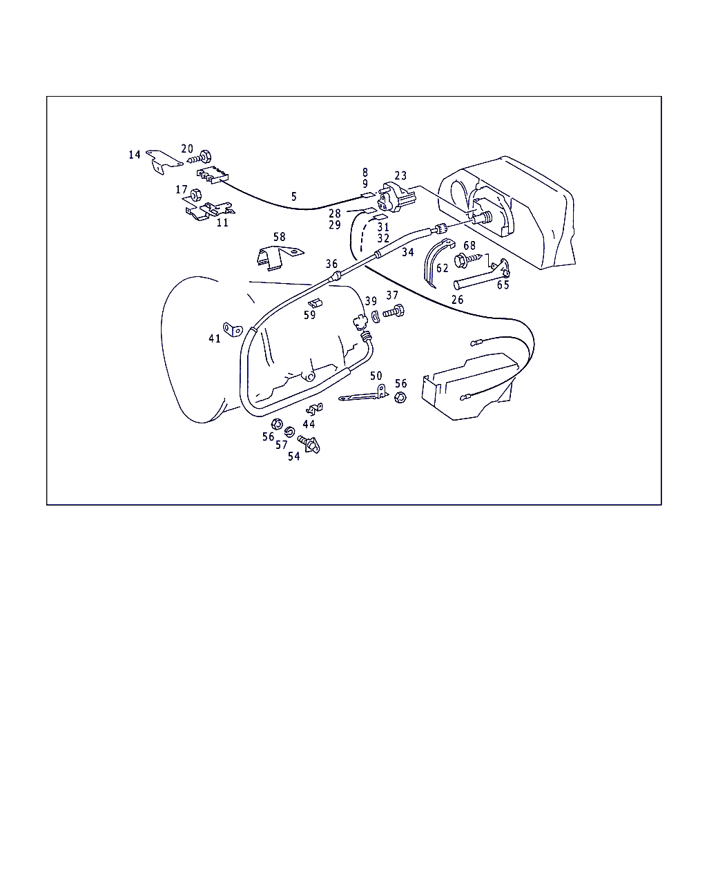 Mercedes-Benz A 124 682 07 26 - Motora telpas izolācija ps1.lv