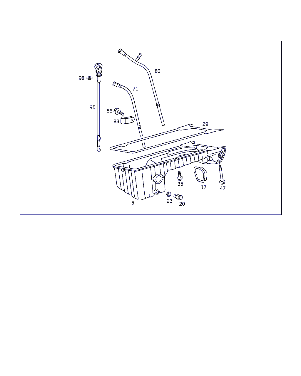 Mercedes-Benz A 111 014 01 22 - Blīve, Eļļas vācele ps1.lv