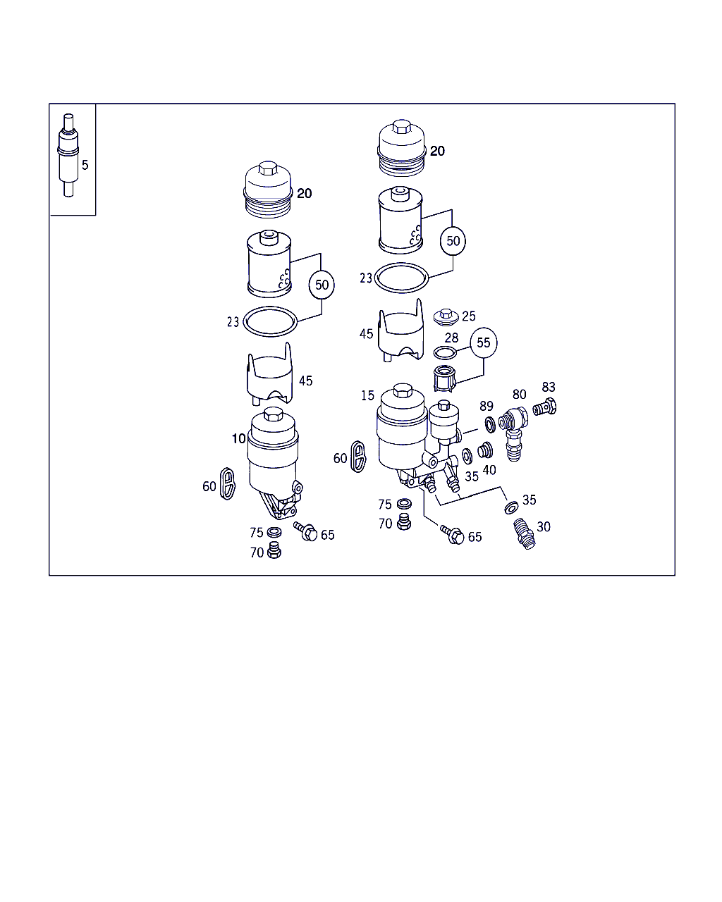 Evobus A 000 090 07 51 - Degvielas filtrs ps1.lv