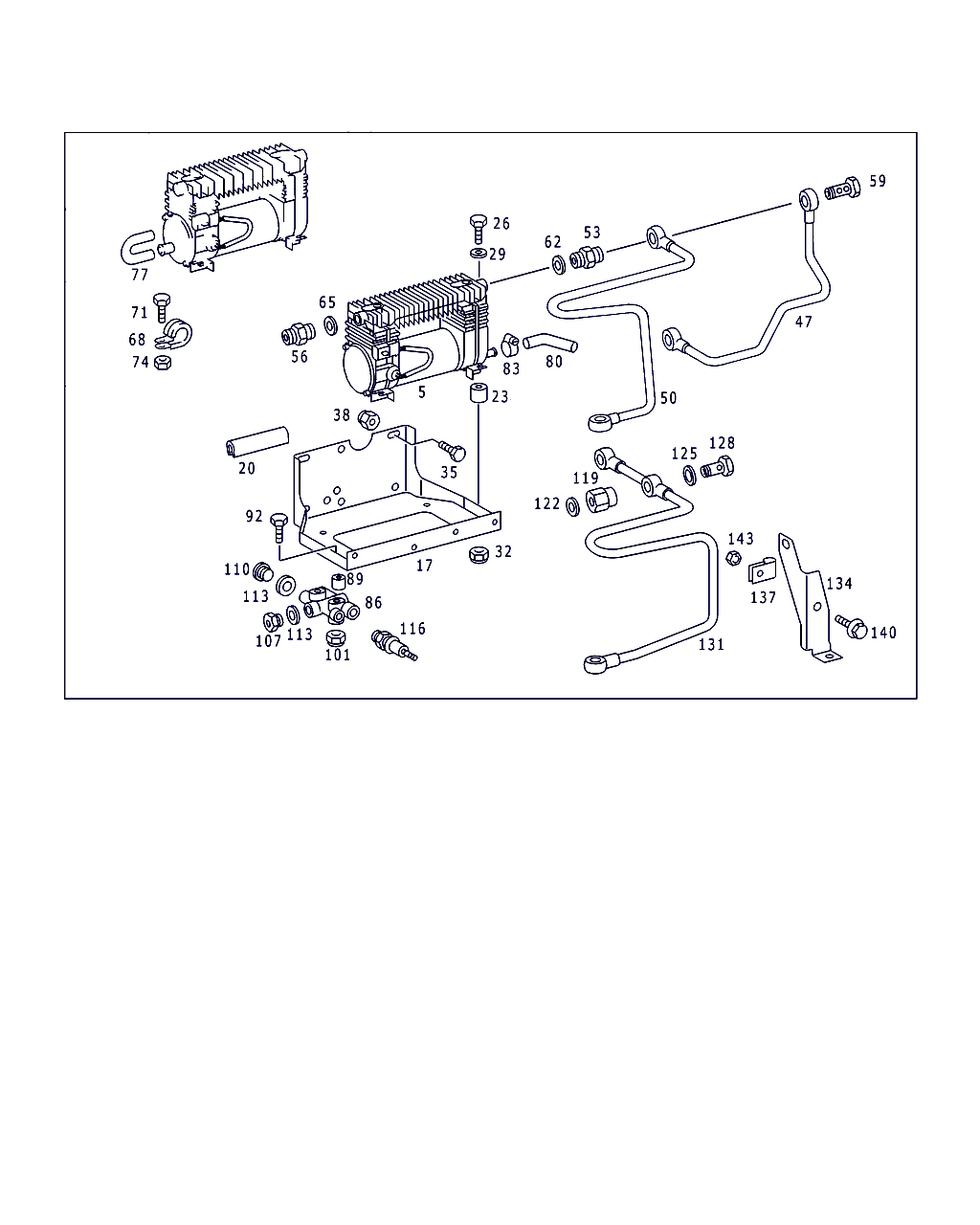 Mercedes-Benz N 007603 026104 - Ģenerators ps1.lv