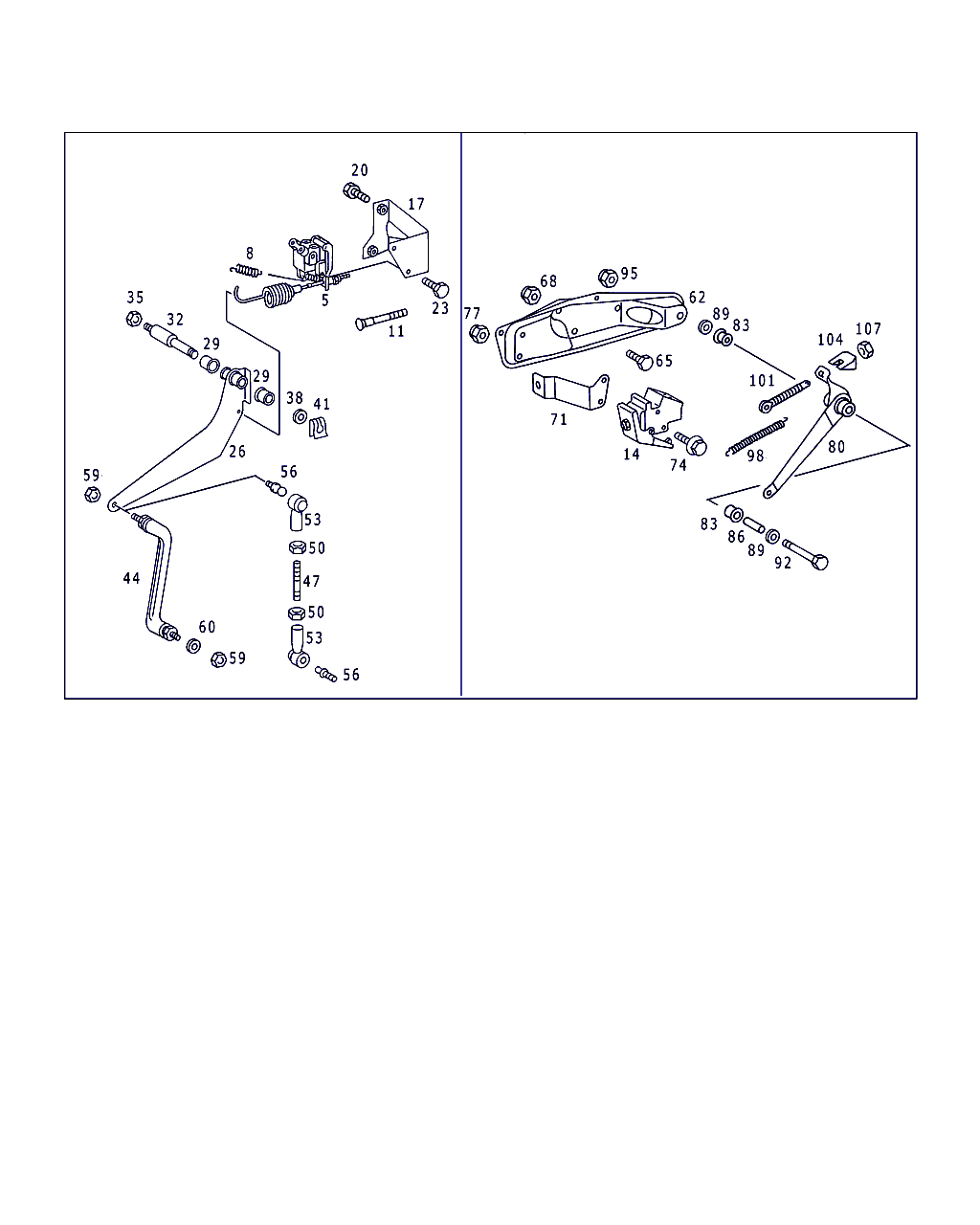 Evobus A 601 430 05 35 - Stiepnis / Atsaite, Stabilizators ps1.lv