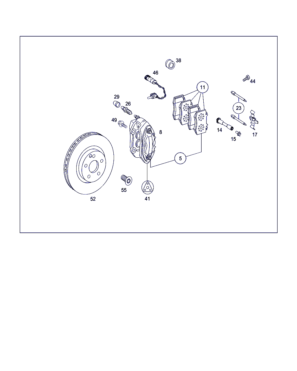 Mercedes-Benz A 001 990 09 14 - Skrūve, Bremžu disks ps1.lv