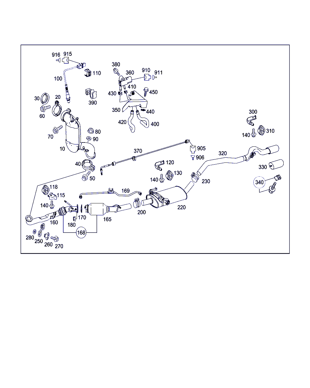 Evobus A 005 153 77 28 - Devējs, Izplūdes gāzu spiediens ps1.lv