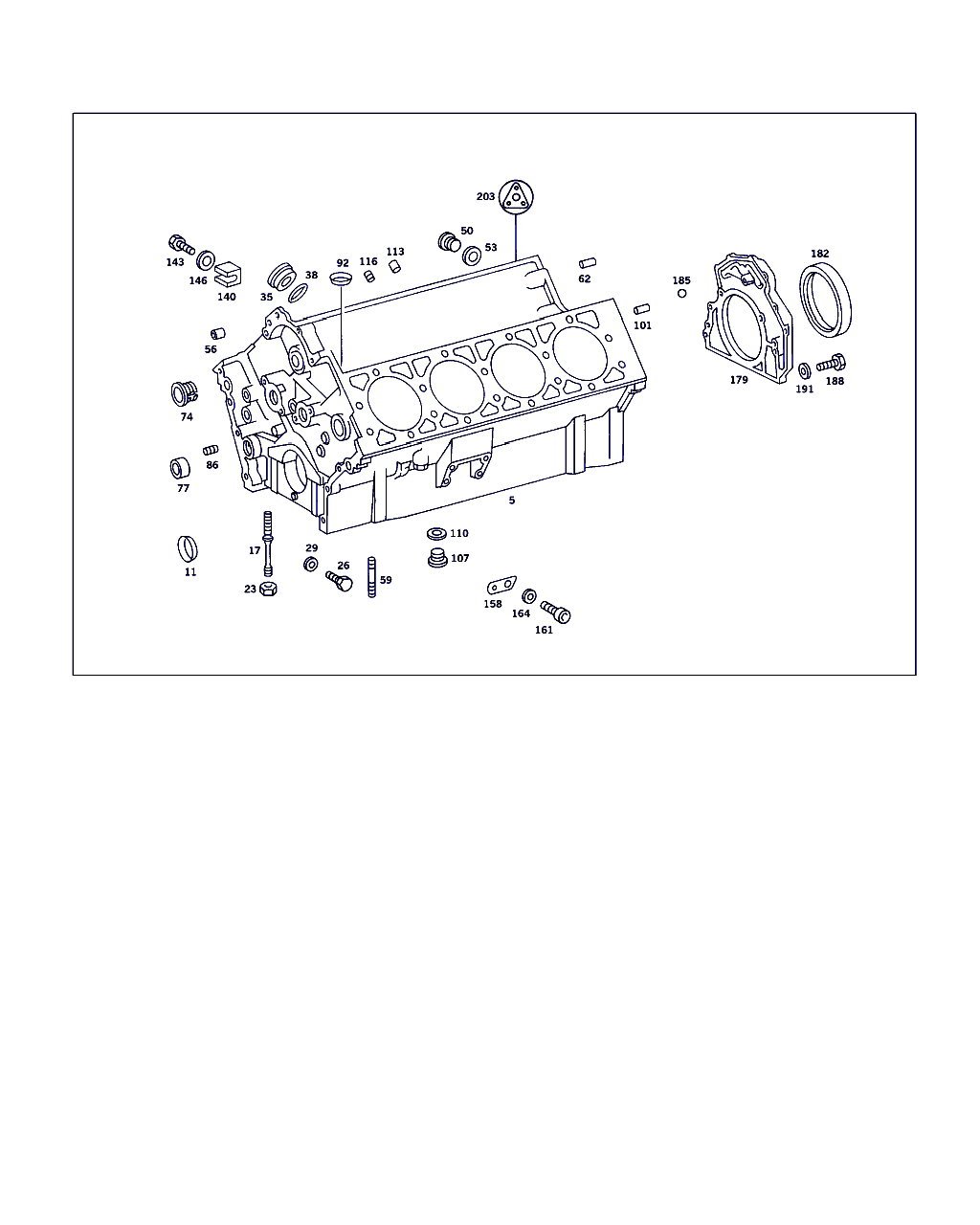 Mercedes-Benz A 005 997 27 47 - Vārpstas blīvgredzens, Kloķvārpsta ps1.lv