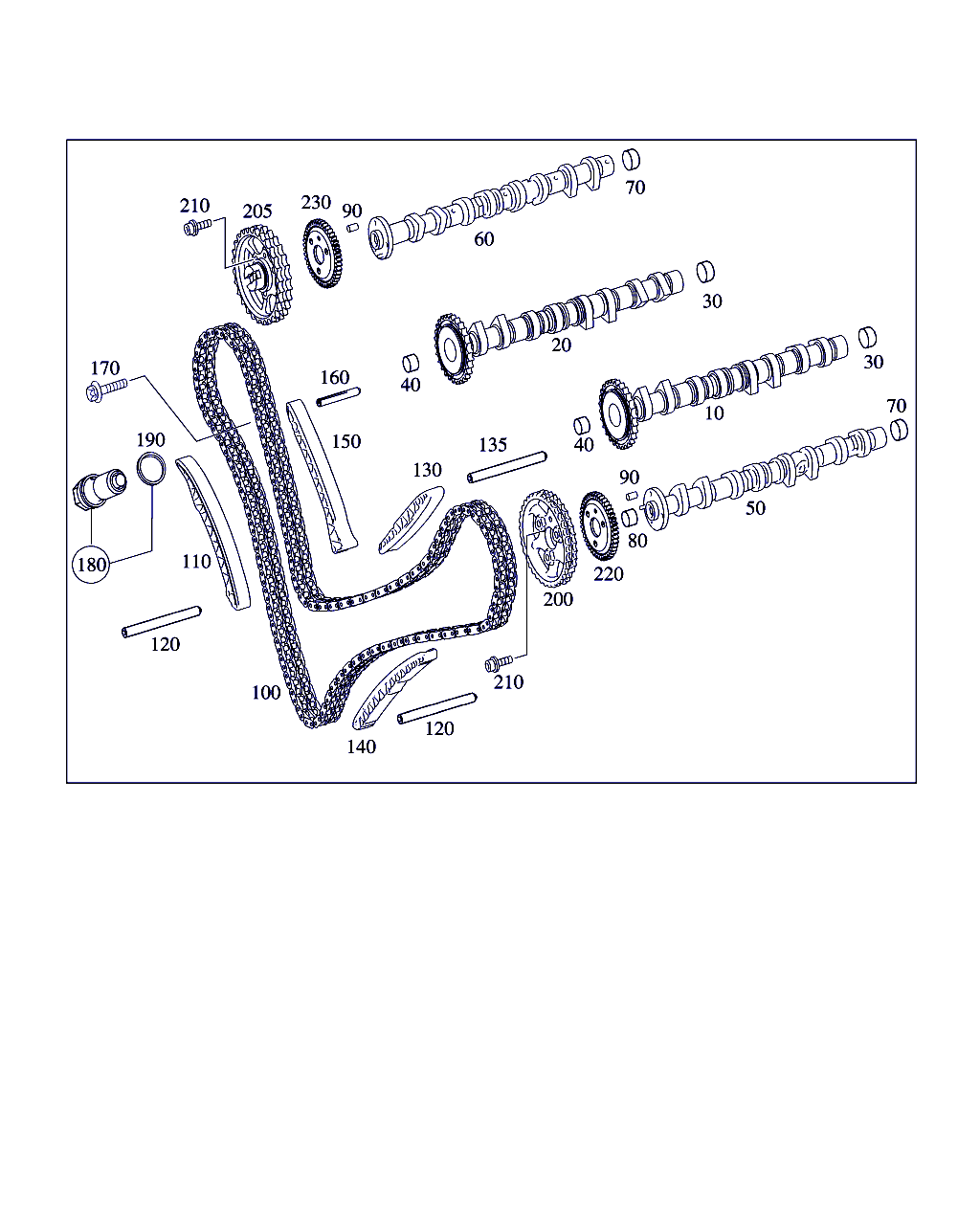 Mercedes-Benz A 642 050 03 11 - Spriegotājs, Piedziņas ķēde ps1.lv