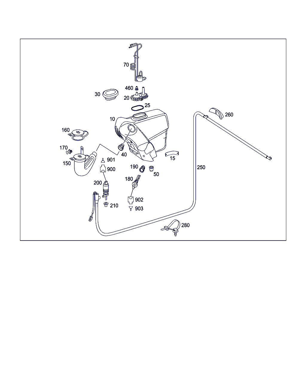 Smart A 210 869 08 21 - Ūdenssūknis, Stiklu tīrīšanas sistēma ps1.lv