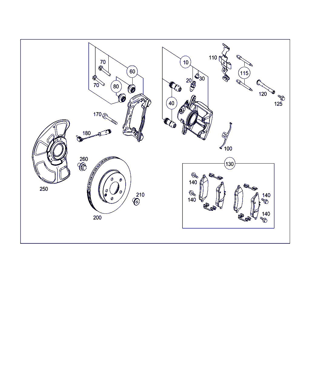 Mercedes-Benz A 212 420 11 44 - Dubļu sargs, Bremžu disks ps1.lv