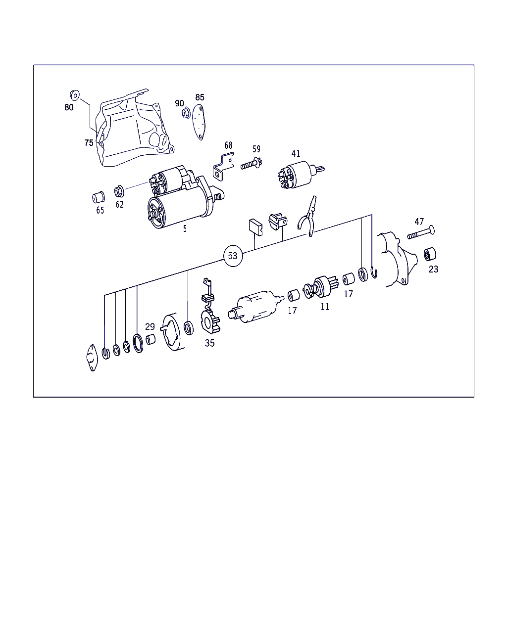 Mercedes-Benz A 001 151 25 14 - Kronšteins, Ogļu sukas ps1.lv