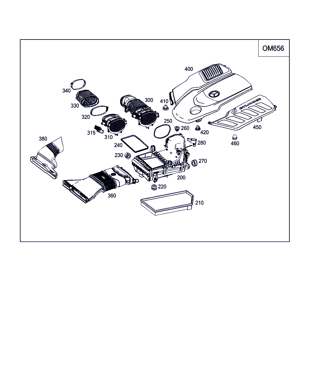 Mercedes-Benz A 654 090 00 48 - Gaisa masas mērītājs ps1.lv